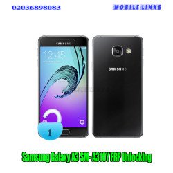 Samsung Galaxy A3 (2016) SM- A310Y FRP Unlocking Service